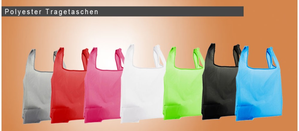 Polyester carrier bags