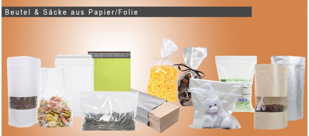 Beutel & Säcke aus Papier / Folie