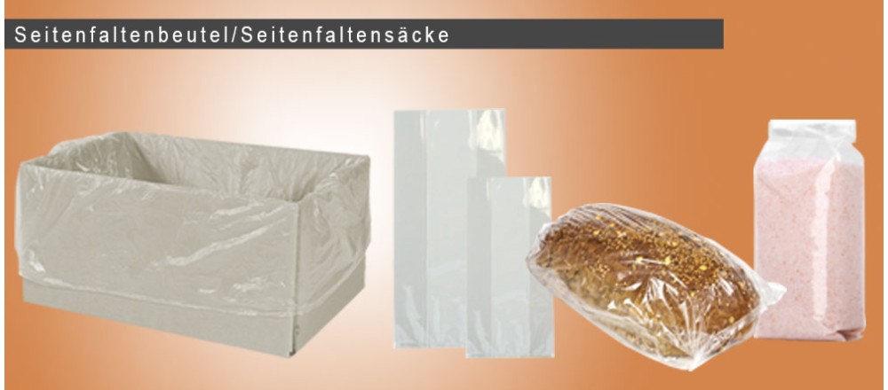 Side gusset bags/sacks