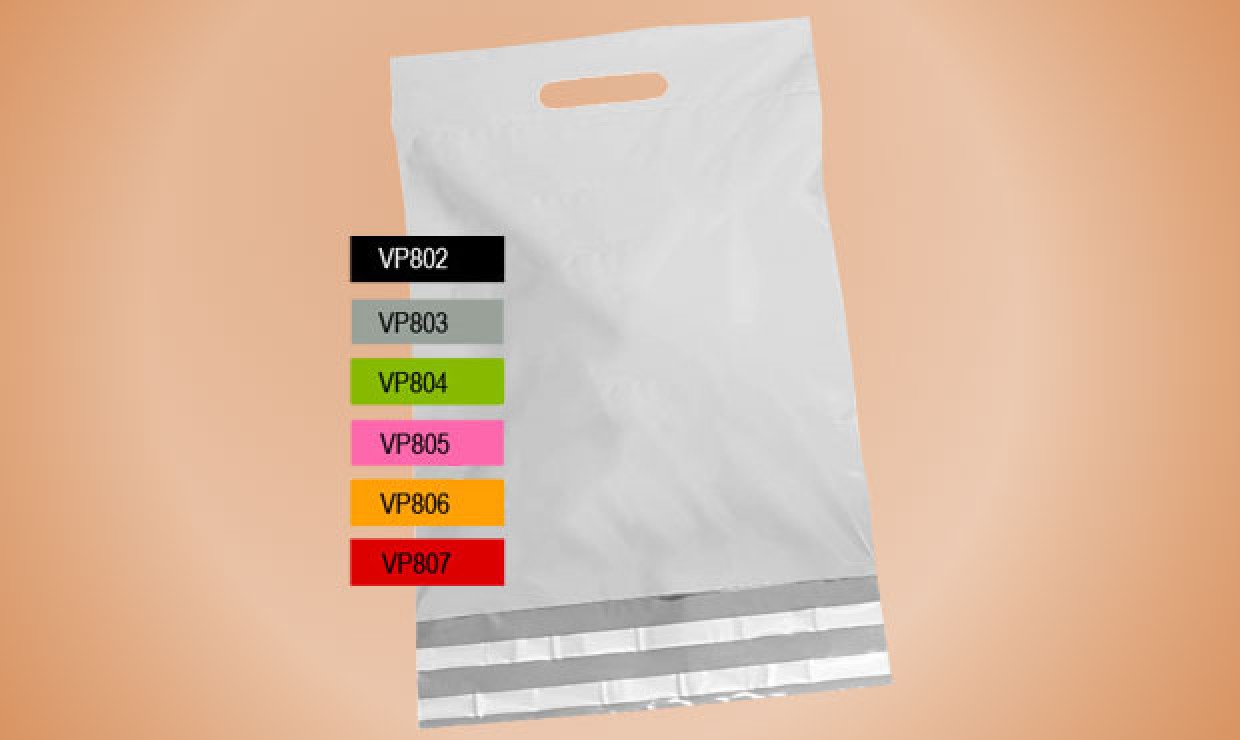 Shipping bag with DKT 450x560+70mm in 70my