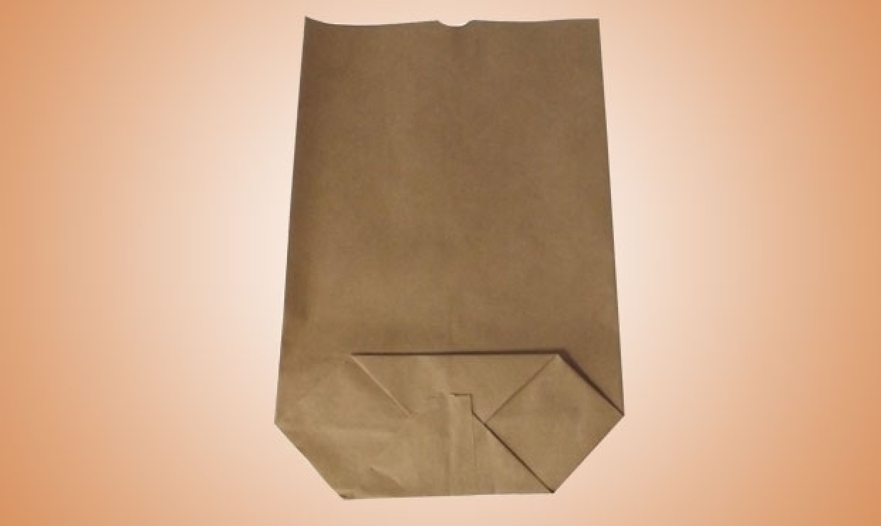 Cross bottom bags of natron 2-lg. 140x220mm 70g/m²