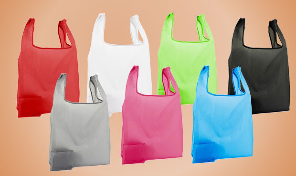 Polyester bag 33,5+12,5x58cm 190 T Polyester different colors